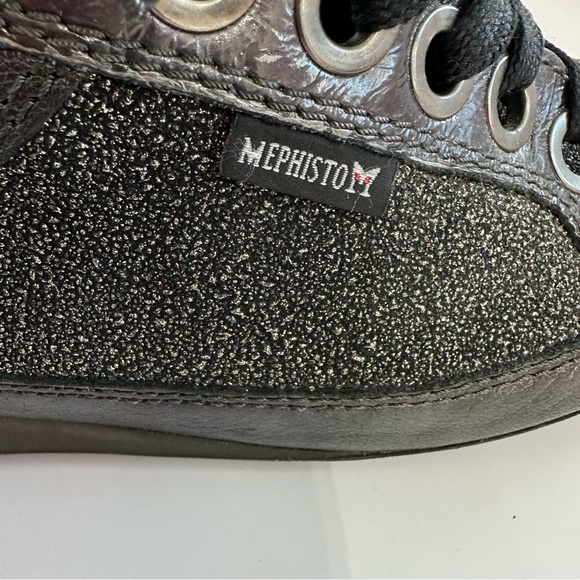 Mephisto Bretta Oxford Platinum Sophia Oxford Comfort Shoes Lace Up Women Sz 9.5 - Picture 7 of 8